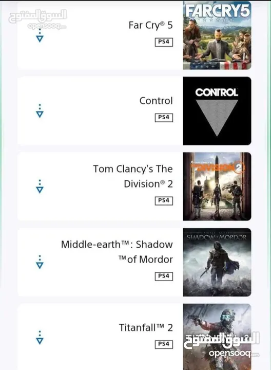 مجموعة العاب ps5 للبيع على حساب اماراتي شخصي