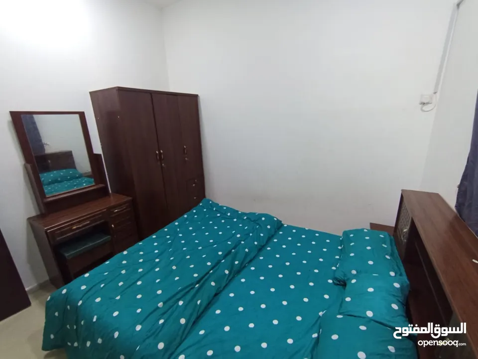 عرض حصري شقة غرفتين وصالة مفروشة في كورنيش عجمان للايجار الشهري