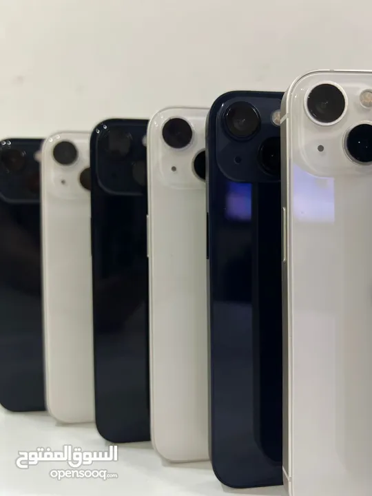 ايفون 13 عادي 128 جيجا  Iphone 13 128 Gb  موجود لون اسود و لون ابيض  بطاريات فوق  90% اصلي