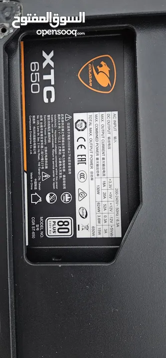 pc gamng  جهاز استعمال شهرين نضيف مع شاشه 144 هرتز