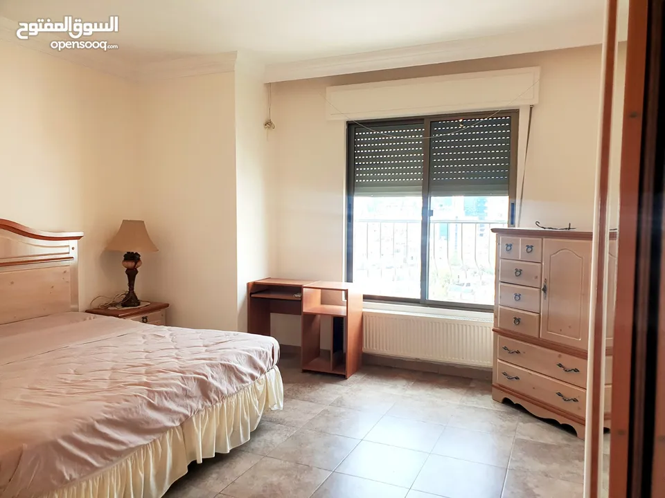 شقة فاخرة مفروشة للايجار 3 نوم في جبل عمان