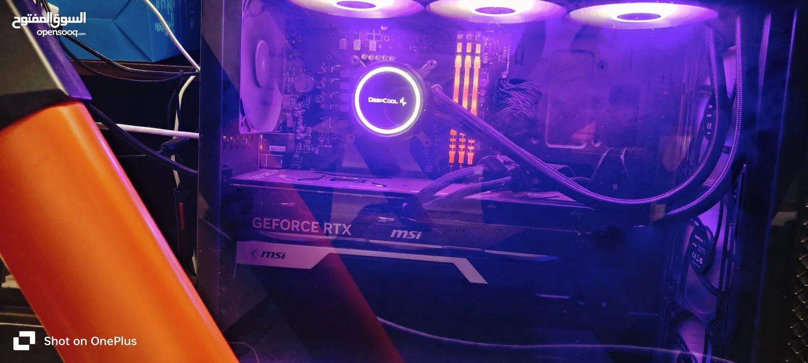 تجميعة قوية للجيمنج والفيدو والمونتاج  I9 13900F rtx 4070ti msi trio