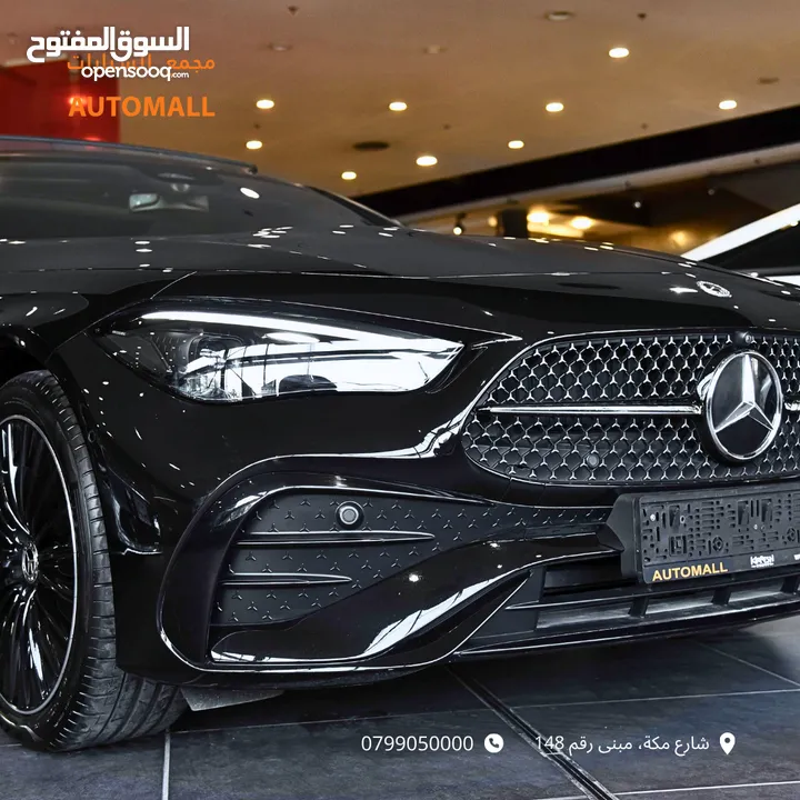 مرسيدس سي ال اي نايت بكج مايلد هايبرد 2024 Mercedes CLE 200 Coupe AMG Line Night Package