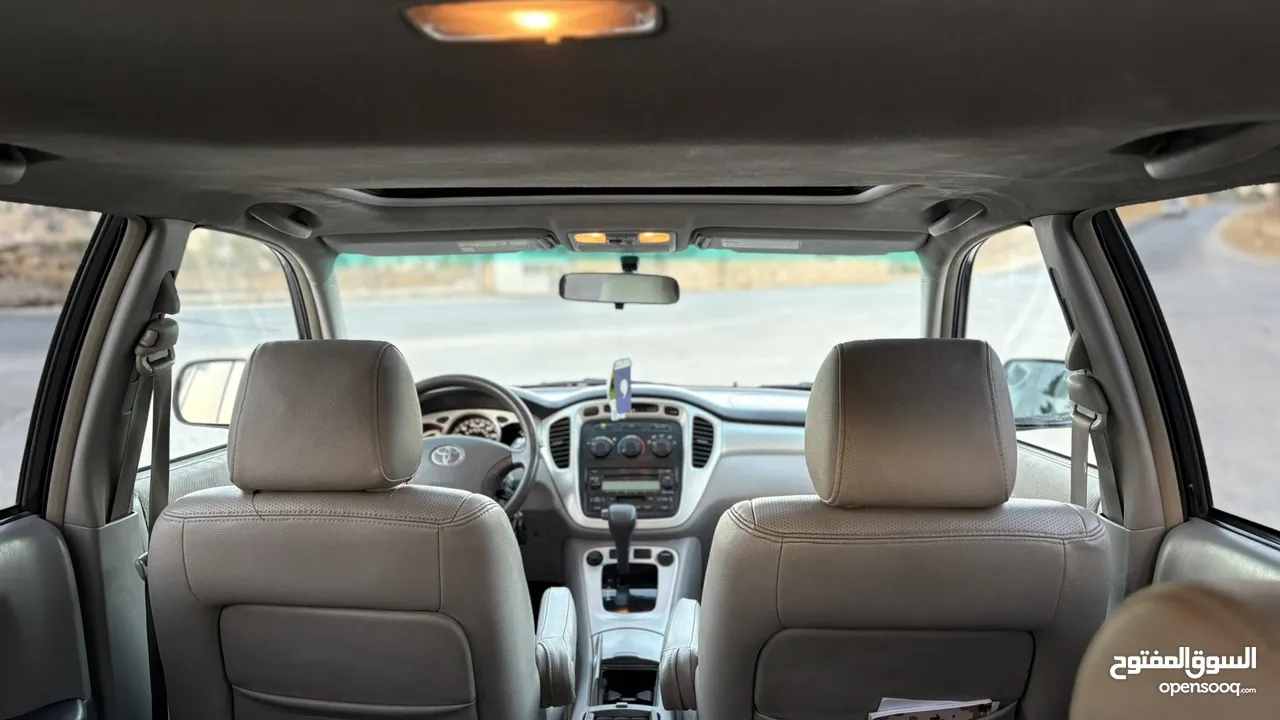 تويوتا هايلاندر 2006 فحص كاممللل (7 جيد )  بسعر مغري Toyota highlander 2006