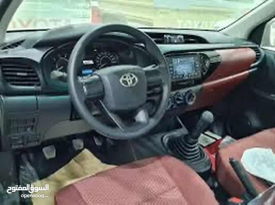 مطلوب هايلوكس 2022 محرك 2800cc لون ابيض
