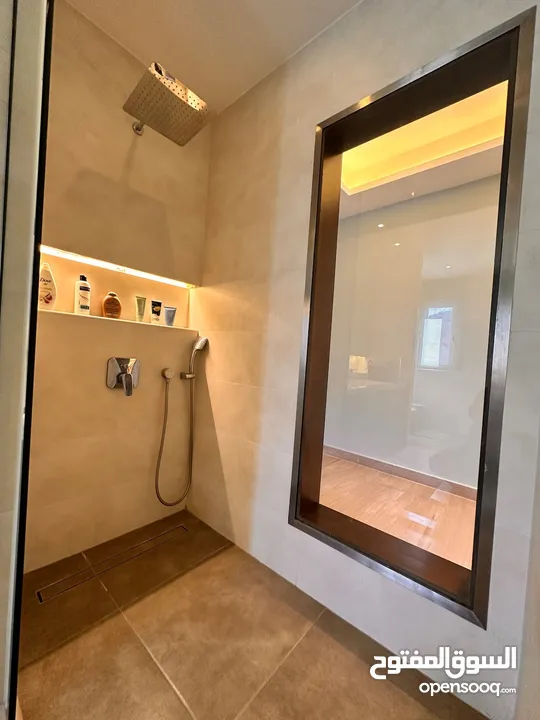450m2 Luxury Furnished 3 bedroom semi villa with a garden & 2 Terraces infront of Al-thuheir
