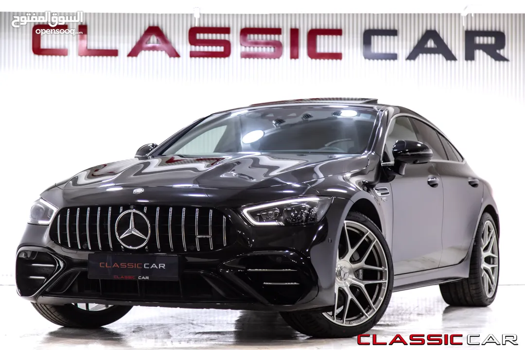 Mercedes Gt53 AMG 4matic + 2024   السيارة وارد المانيا و قطعت مسافة 11,000 كم