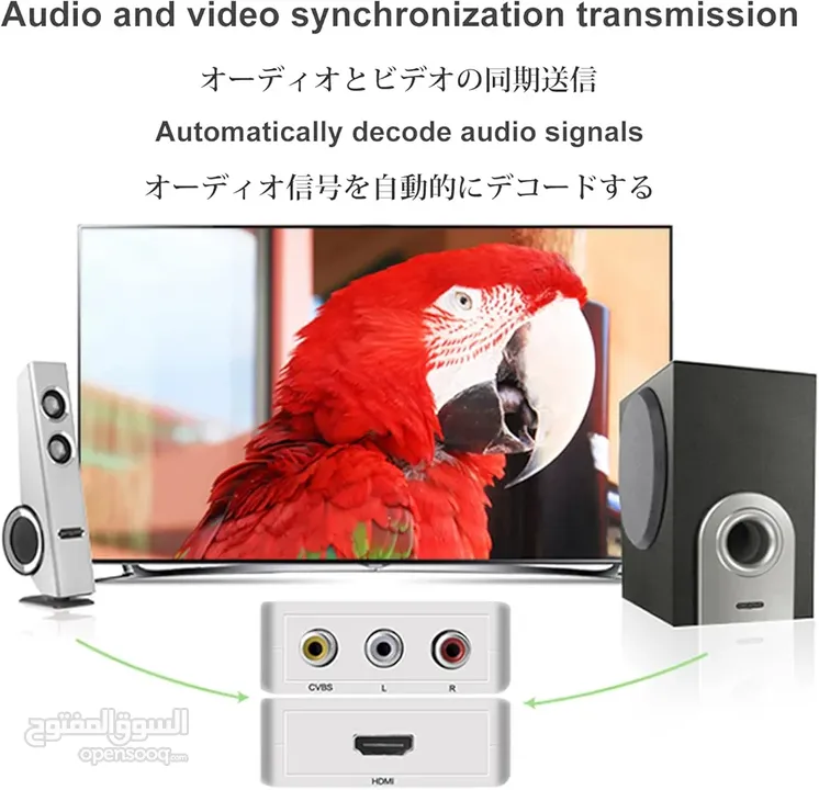 محول AV لHDMI