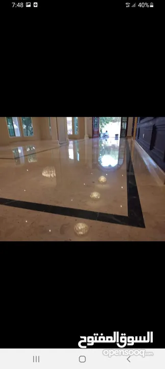 marble polishing work