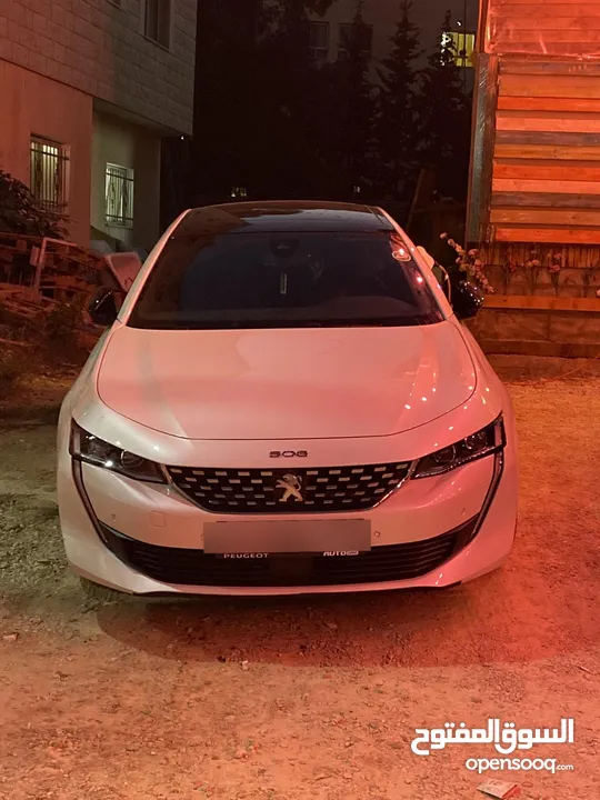 PEUGOT 508 GT LINE   موديل 2022   هايبرد قابلة للشحن
