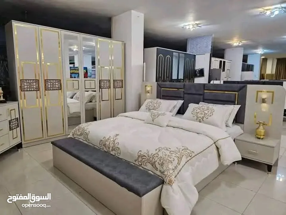 تفصول حسب الطلب  حدث موديلات غرف النوم   والموبيليا الحديثه بارقي وافخم  المواصفات