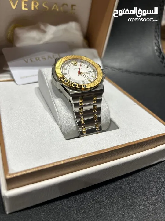 ساعه فرزاتشي تشاين رياكشن. Versace VEDY00519 Chain Reaction heren horloge 45 mm   is an extremely c
