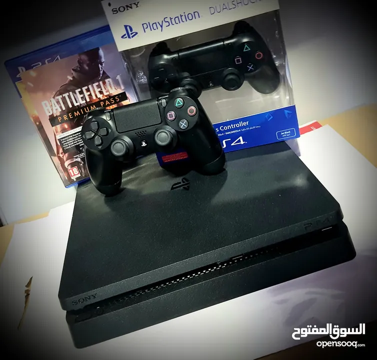 الألعاب +Playstation4 slim R2 بأفضل الأسعار