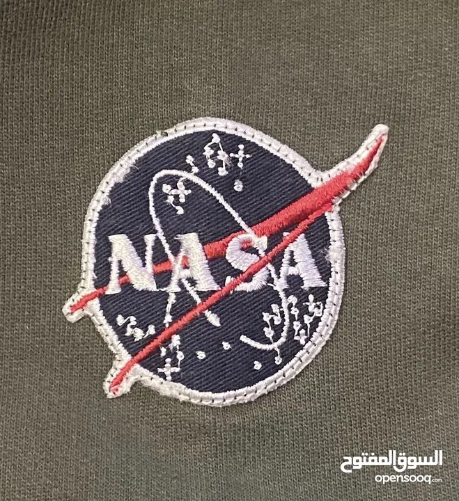 بلوزة شتوية كم ناسا مستعملة فقط اسبوع وبحالة جيدة جداً NASA Long sleeve  shirt MEN 2XL - Opensooq