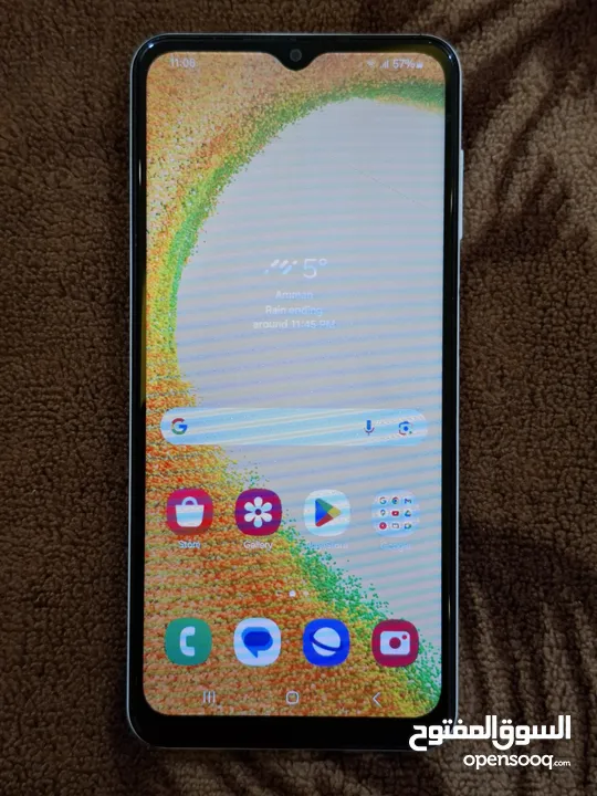 تلفون Samsung Galaxy A04s 64 GB White (الوصف والصور مهمين)