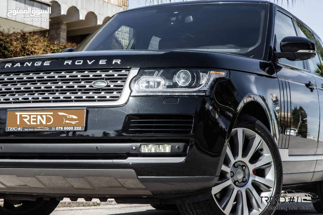 Range Rover Vogue Hse 2015  السيارة وارد الشركة