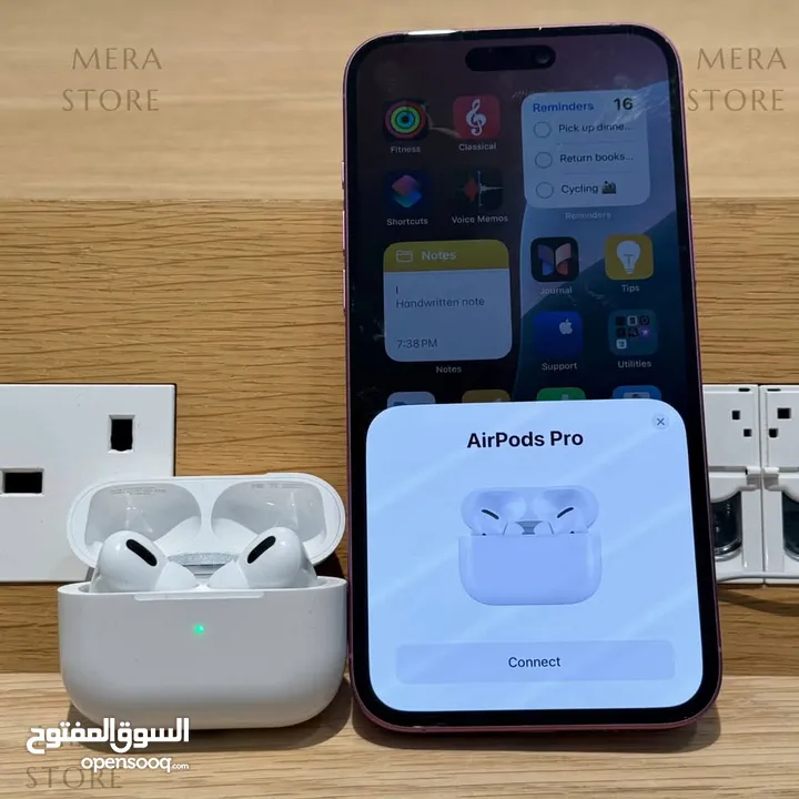 سماعة ايربودز برو 2 طبق الأصل عن الاصليه مواصفات رائعه جودة عالية وارد امريكي اصلي 100%