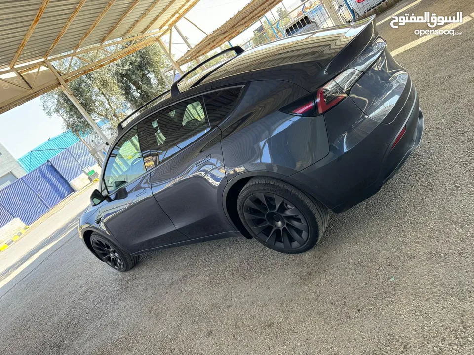 Tesla Model Y 2021 Long Range Dual Motor   B+جمرك جديد ، فحص كامل اوتوسكور