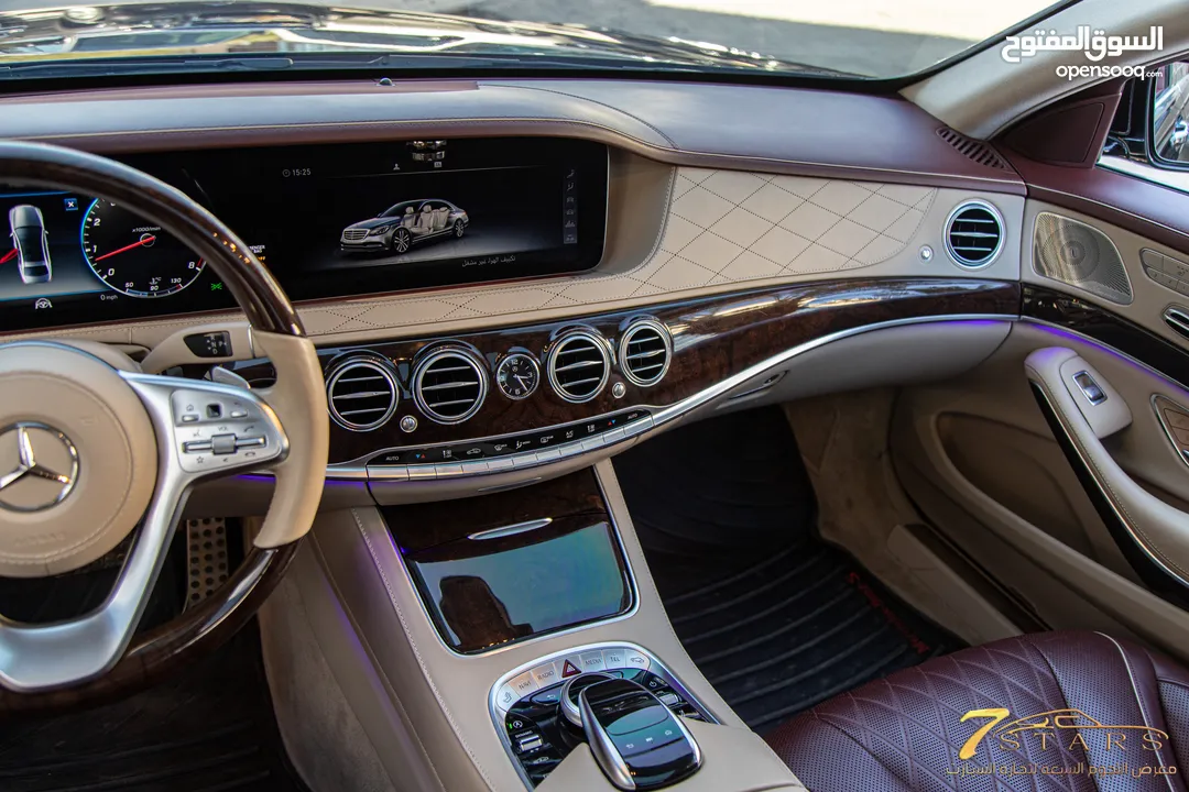 Mercedes S320 2019 Amg kit   السيارة وارد الشركة و قطعت مسافة 68,000 كيلو متر فقط