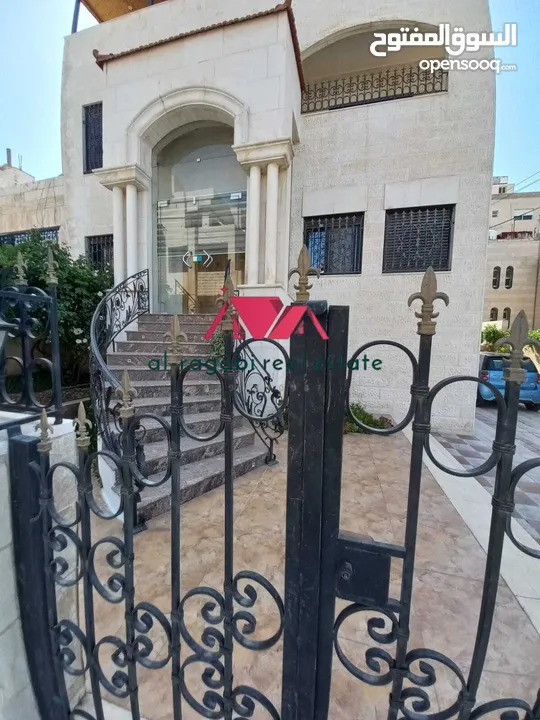 شقة * للايجار * ارضية * دابوق * مع حديقة