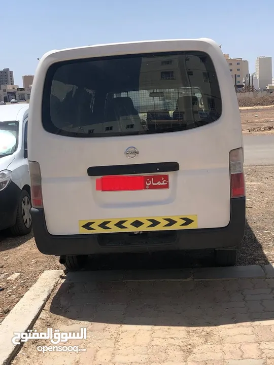 باص تجاري نيسان مغلق 2012 للبيع Commercial Bus - Nissan 2012 Urvan 4 Sale