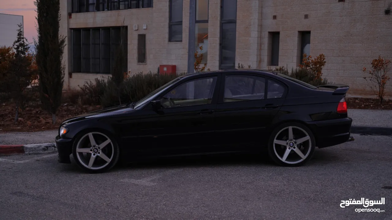 بي ام دبليو e46 2003 بسعر حرق
