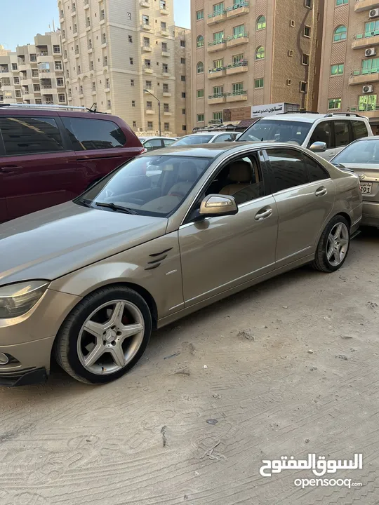 مرسيدس c200 موديل 2008 معدل c63