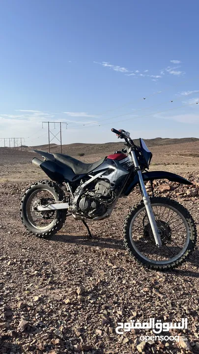 دراج اكسل كواساكي lx250e للبيع 250cc  وصف الدراج فالاسفل