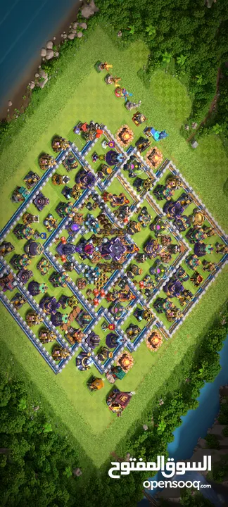 clash of clans  تاون 15 المستوى  152