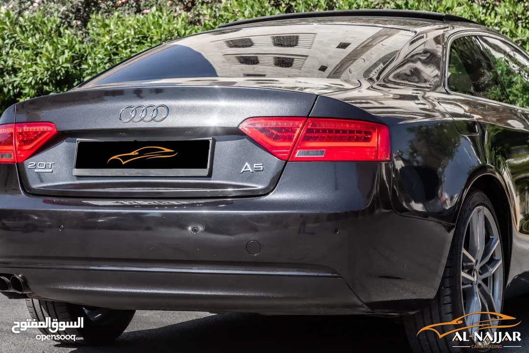 Audi A5 Coupe 2013 Quattro   السيارة وارد الشركة و قطعت مسافة 121,000 كيلو متر