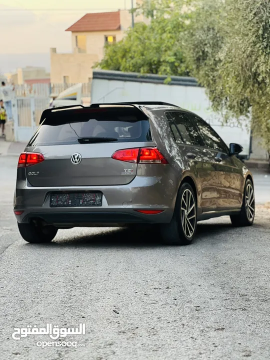 جولف 2014 بالرخصه اوتوماتيك بانوراما اصل مطور 1400 تيربو اصل برايفت ولا غرام بويه بحاله الوكاله