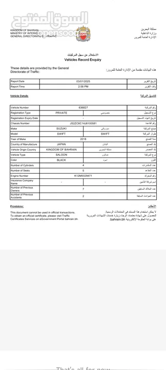 سوزوكي سويفت 2018