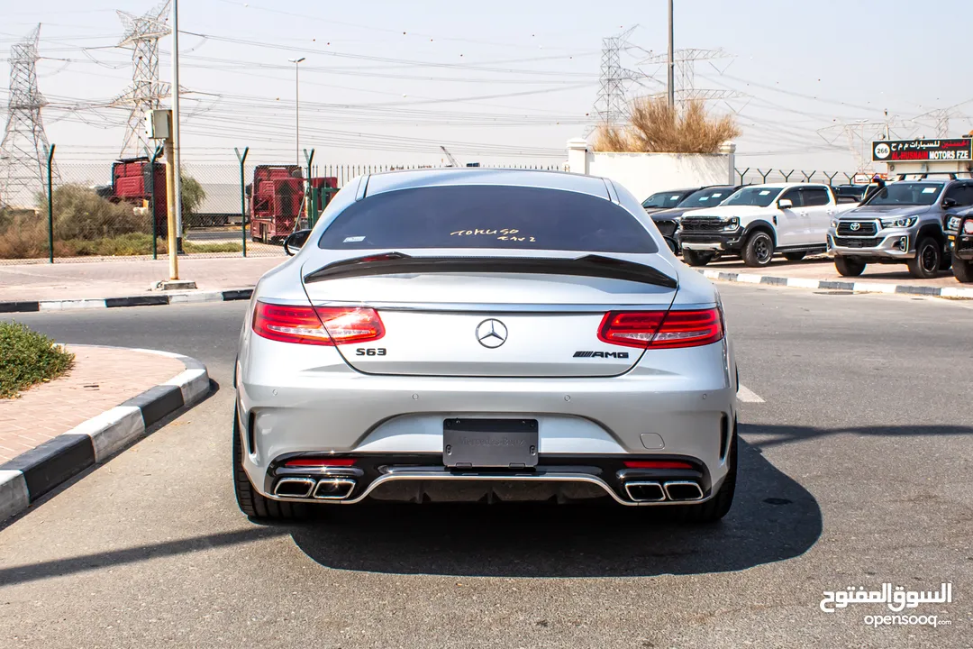 2015- S63 AMG COUPE // TAN INSIDE // IMMACULATE CONDITION // - ONLY 44,000 KM DONE