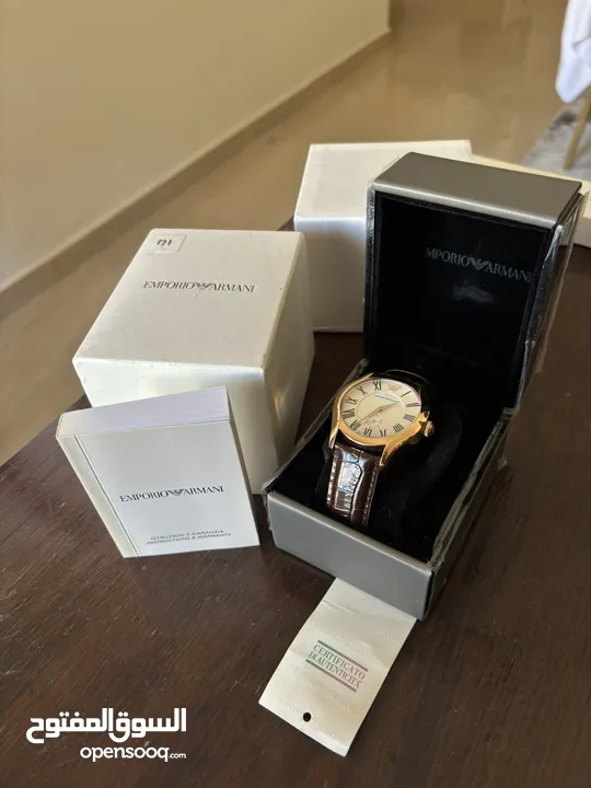 ساعه Emprior Armani جديده (غير مستعمله)
