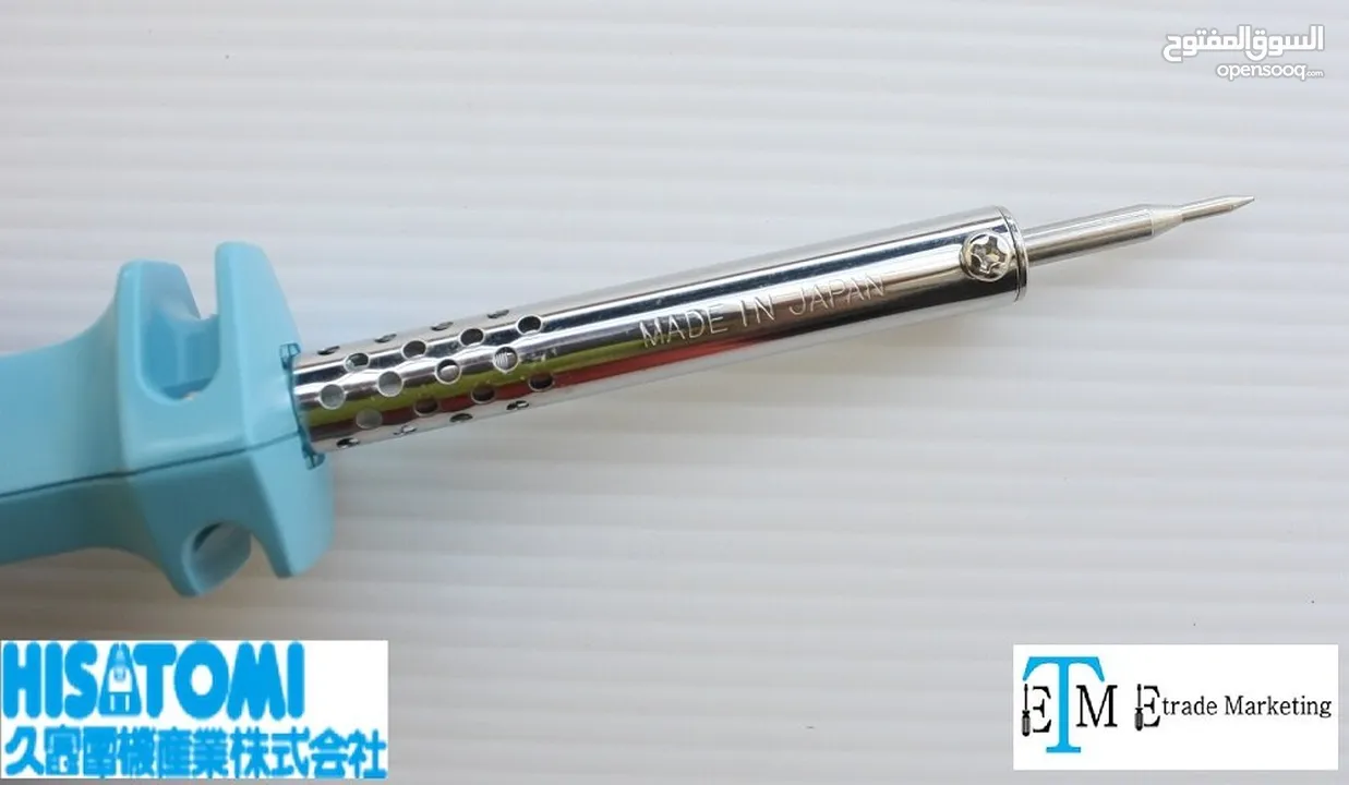 كاوي لحام ياباني (صناعة اليابان)  Soldering Iron HISATOMI 40W