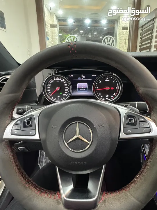Mercedes E200d 2018 متور 2000 ديزل فحص ممتاز