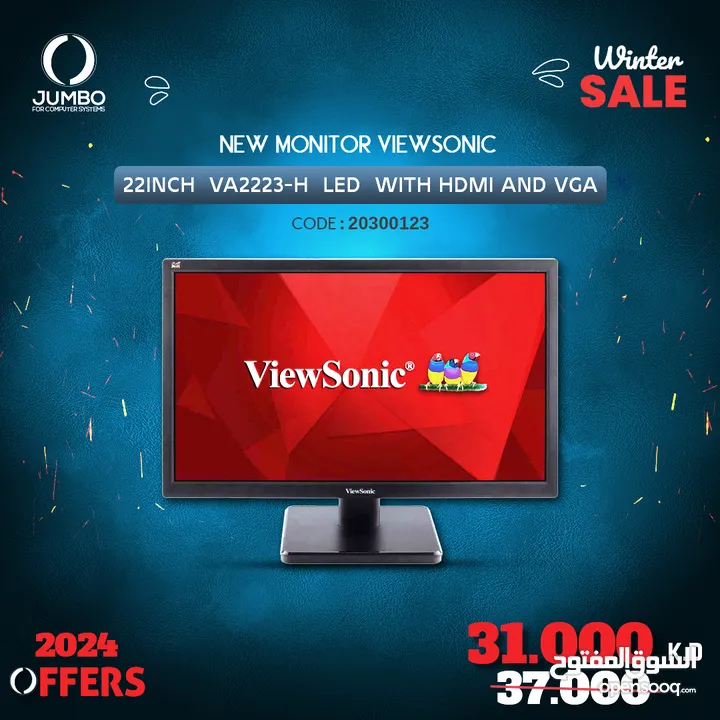 NEW MONITOR VIEWSONIC