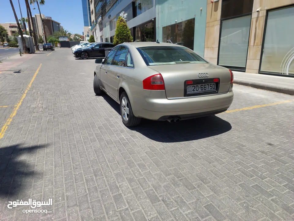 اودي A6 1.8T موديل 2004، فحص 4 جيد، بحالة ممتازة، للبيع