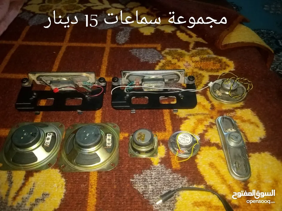 جهاز بث الشاشه للهاتف ولابتوب وايليس ومجموعة سماعات