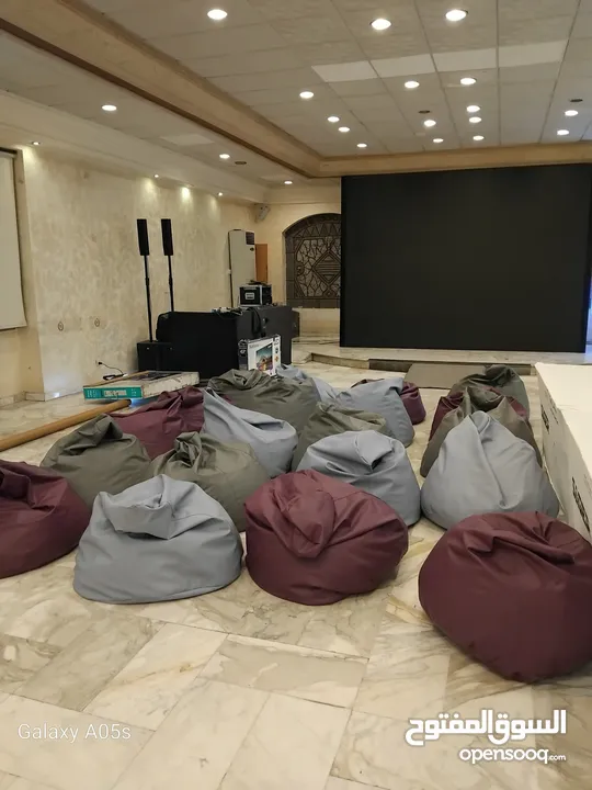 بفات beanbags للايجار اليومي /  beanbags rental / توصيل داخل عمان الغربية بدون مقابل ، free delivery