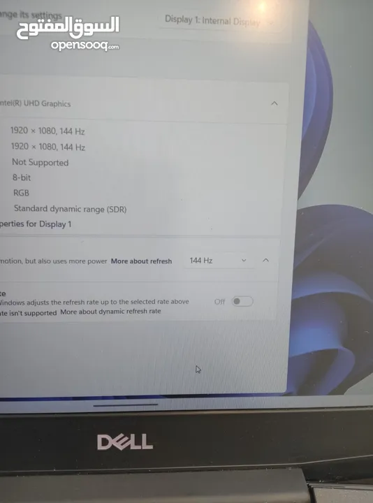لابتوب ديل جيمنج laptop dell G5 gaming  جيل عاشىر بحاله ممتازه