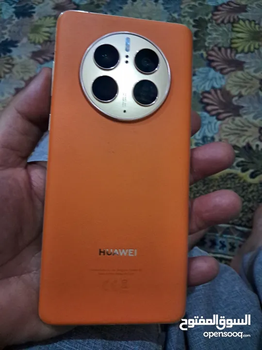 هاتف هواوي ميت 50 برو برتقالي Huawei mate 50 pro