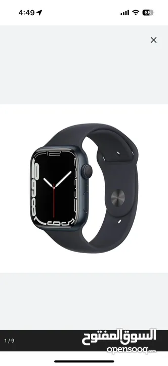 Apple watch series 7 45mm black