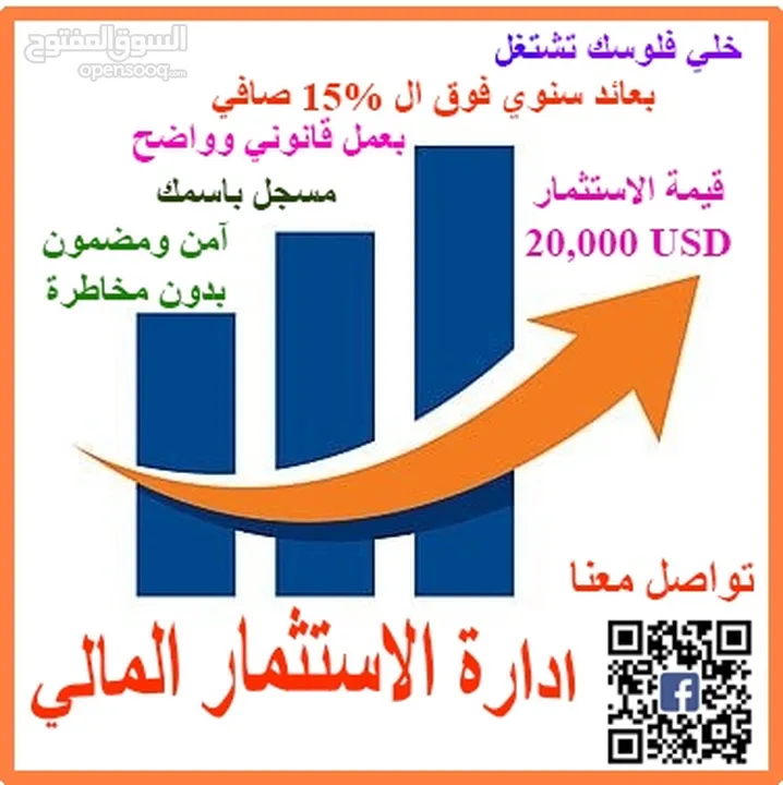 فرصة للباحثين عن استثمار مجدي.قانوني. آمن