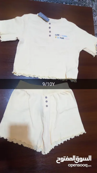 بجامات أطفال ولادي بناتي براندات بريطاني قطن دزني بريمارك جورجي زارا من عمر سنه ل15سنه