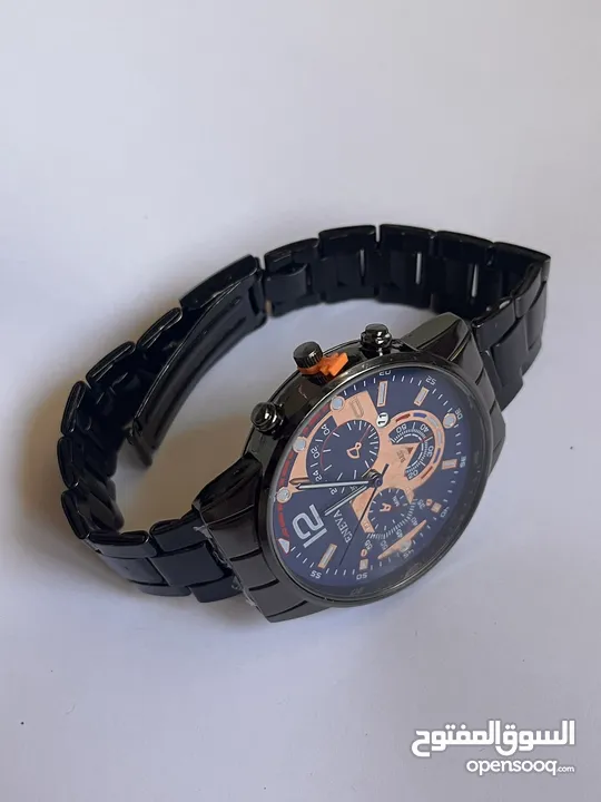 ساعات راقية وبسيطة بالالوان الذهبي والاسود - simple & luxury watchs (gold and black)
