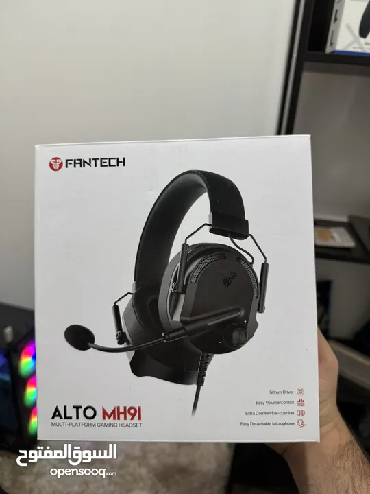 سماعه fantech alto mh91 استعمال خفيف جدا