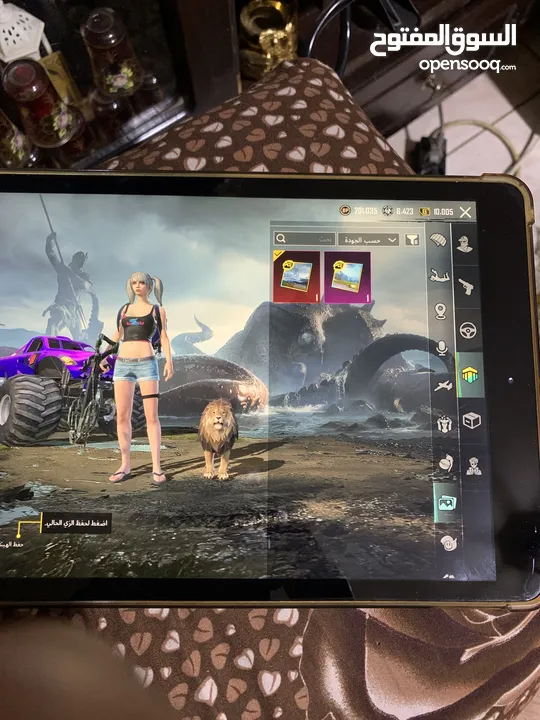 ايباد أبل 7 + حساب ببجي
