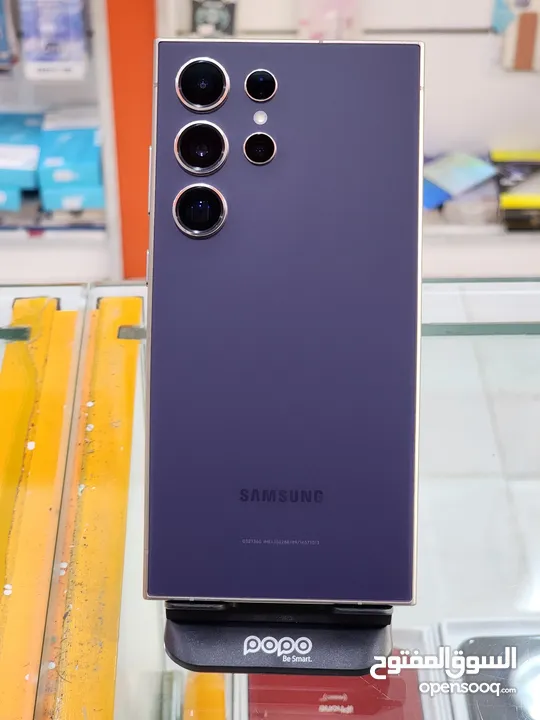 عرض خااص :Samsung S24 ultra 512gb بالذاكرة العملاقة الهاتف بحالة الوكالة مع ملحقاته بأقل سعر