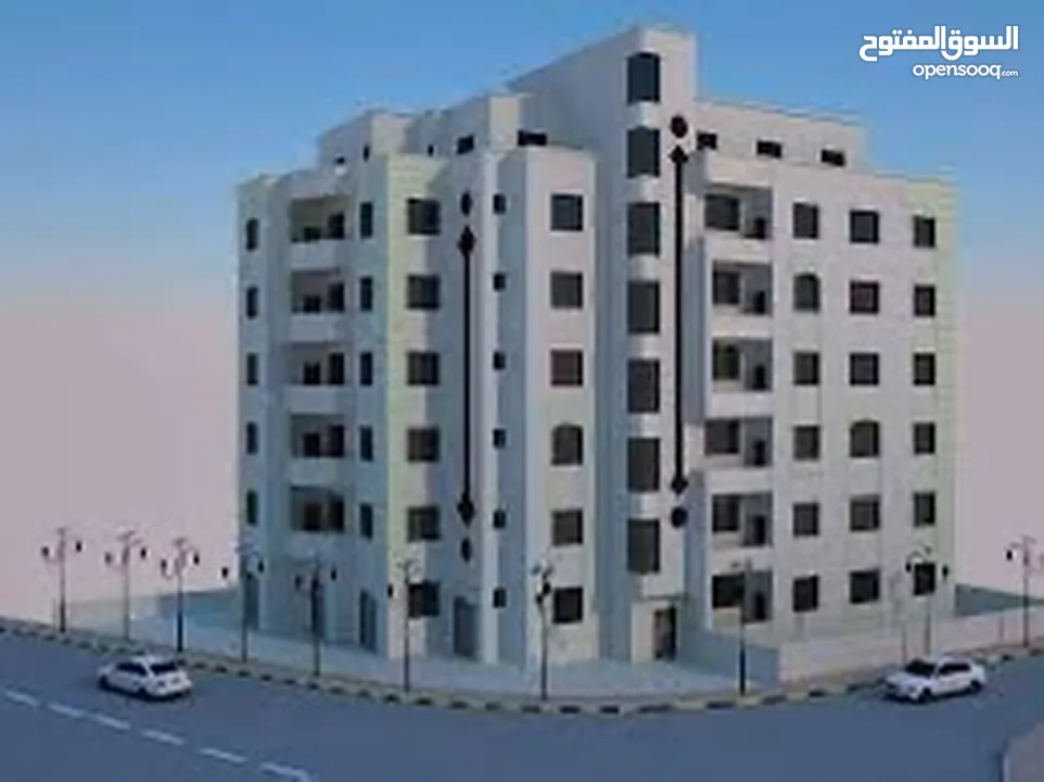 للبيع شقة شارع الرئيسي بيت وزن